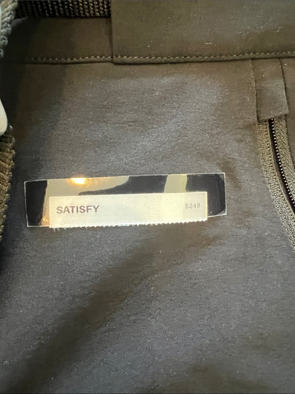 SATISFY PEACESHELL SOLOTEX PANTS BLACK SMALL MENS - Picture 7 of 15